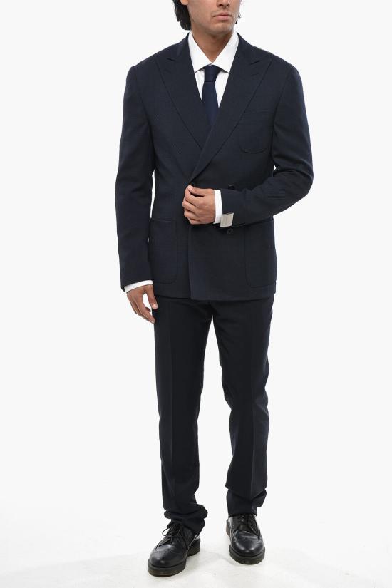  꼬르넬리아니 수트 자켓 85XY79 0118522 001 Blue - CORNELIANI