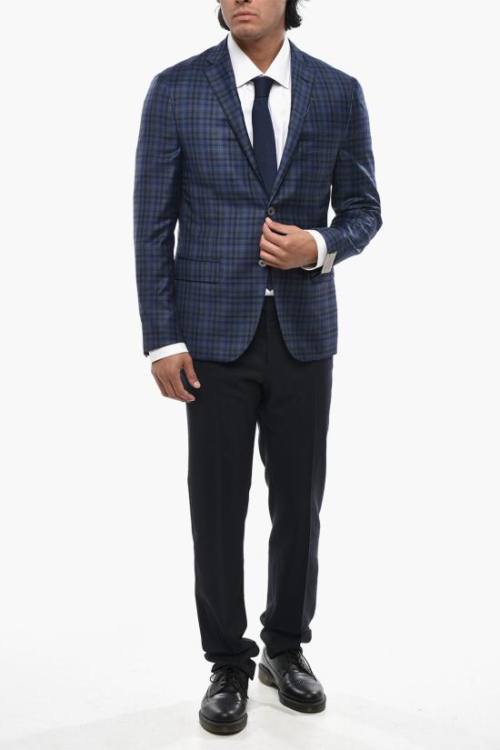  꼬르넬리아니 수트 자켓 856Y75 0116280 010 Blue - CORNELIANI