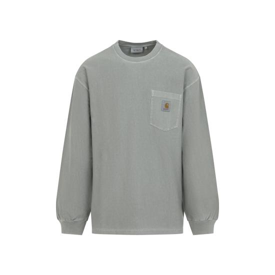 26FW 칼하트 WIP 긴팔 티셔츠 I036862 3RFGD SHADY GREEN DOM - CARHARTT WIP