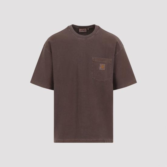 26FW 칼하트 WIP 반팔 티셔츠 I036863 47GD TOBACCO DOM