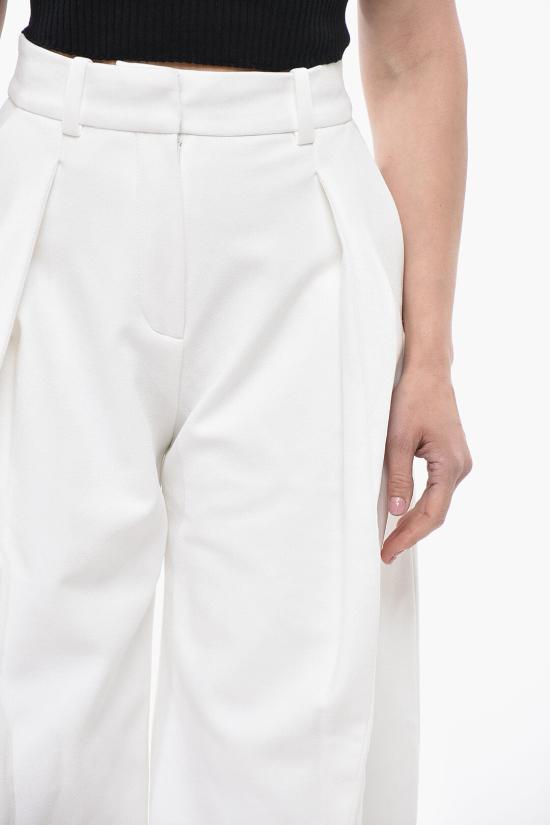 자크뮈스 스트레이트 팬츠 243PA118 1667 100 White - JACQUEMUS