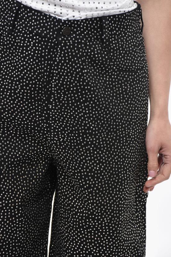  마크제이콥스 스트레이트 팬츠 2F4RBT003D12 001 Black - MARC JACOBS