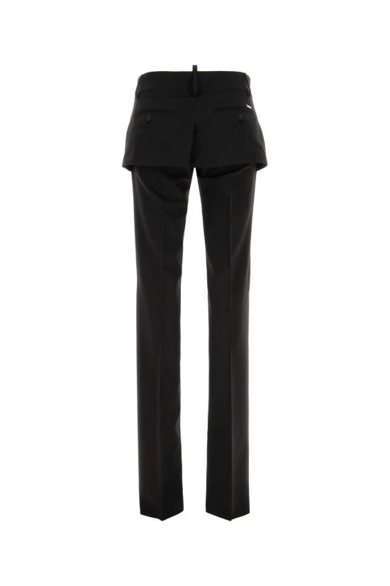 26FW 디스퀘어드2 스트레이트 팬츠 S75KB0568D35537 900 Black - DSQUARED2