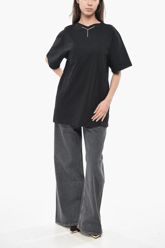  와이프로젝트 반팔 티셔츠 204TS006 J135 BLACK - Y PROJECT