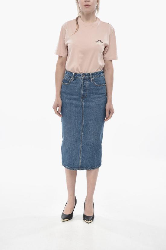  알렉산더 왕 데님 스커트 4DC3245459 401 Blue - ALEXANDER WANG