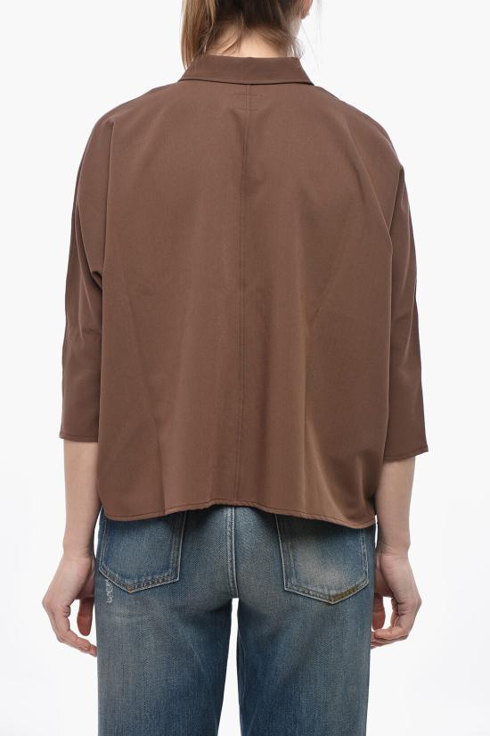 크루나 블라우스 SW02ELIDE2406 144 Brown - CRUNA