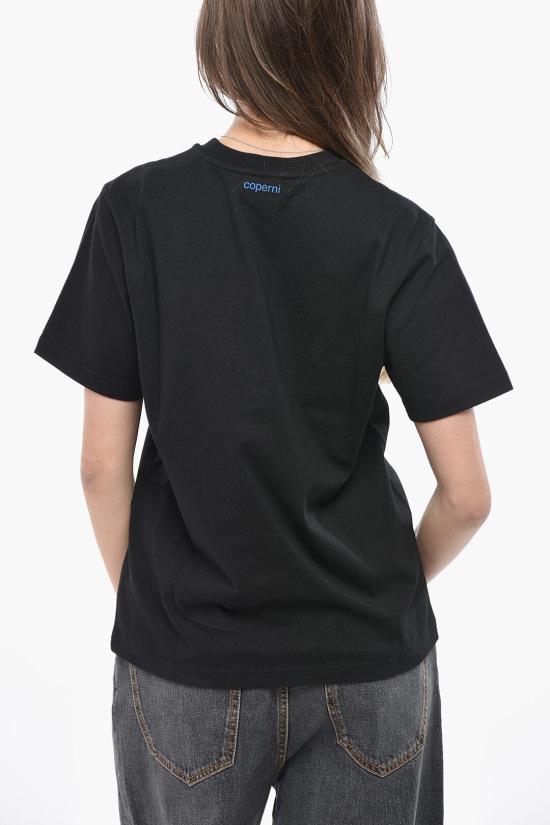  코페르니 반팔 티셔츠 COPJS03F5011PBLKBLU Black - COPERNI