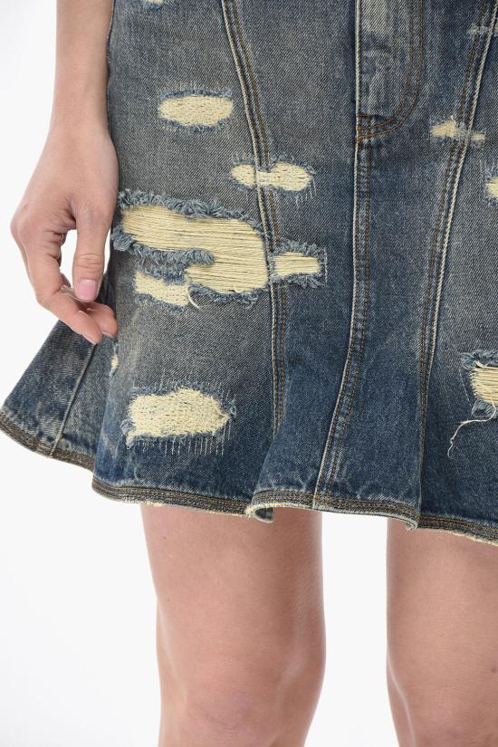  마크제이콥스 데님 스커트 2F4RSK002D15CO 491 Blue - MARC JACOBS
