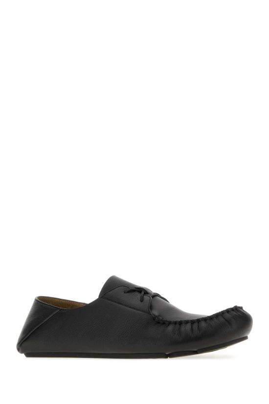 26FW 로에베 램블라 보트 소프트 카프스킨 로퍼 M816290X64 BLACK - LOEWE