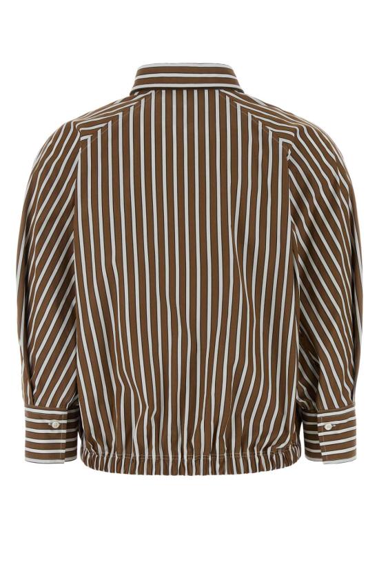 26SS 브루넬로 쿠치넬리 셔츠 MH749NA906 C003 Stripped - BRUNELLO CUCINELLI
