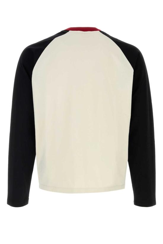 26FW 베르사체 긴팔 티셔츠 10255961A18502 2W0K0 White - VERSACE