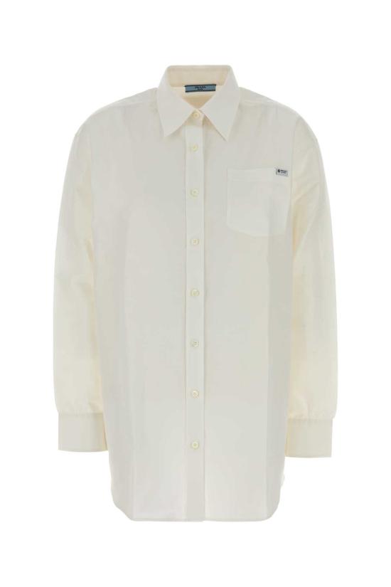 26FW 프라다 셔츠 P448JSOOO189C F0009 White