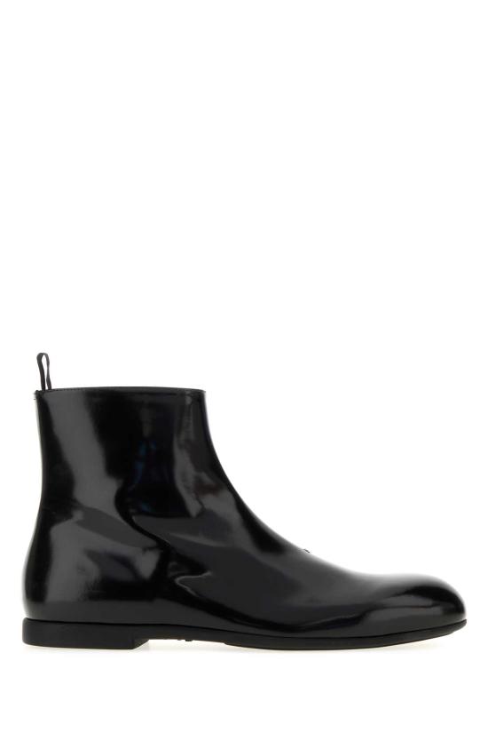 26FW 질샌더 부츠 J33WU0069P7032 001 Black