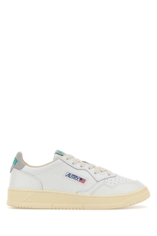 26FW 오트리 메달리스트 로우 스니커즈 AULM HJ01 White