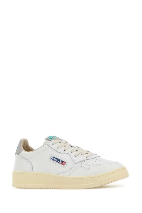 26FW 오트리 메달리스트 로우 스니커즈 AULM HJ01 White - AUTRY