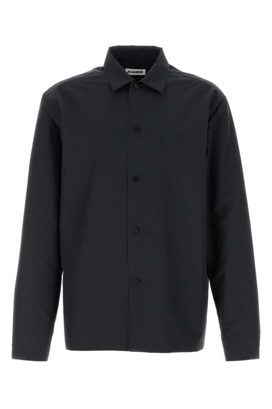 26FW 질샌더 긴팔 셔츠 J22DL0395J74276 001 Black