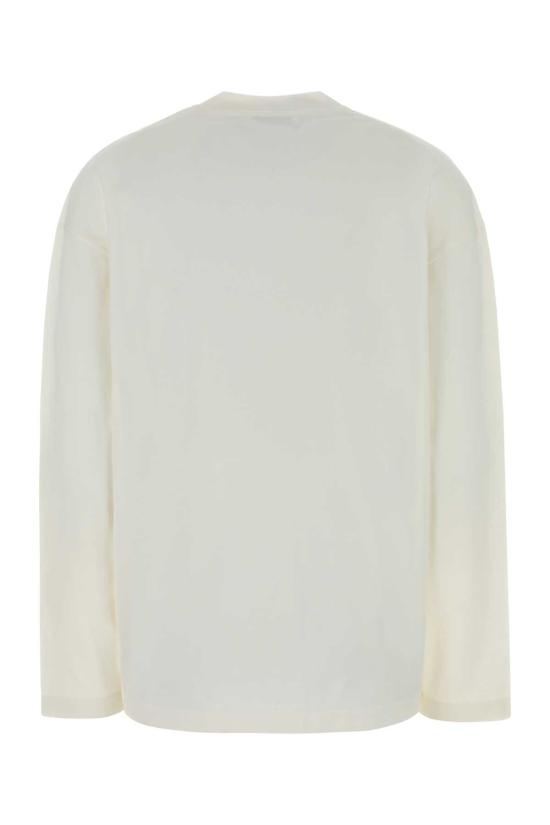 26FW 질샌더 긴팔 티셔츠 J02GC0174J20347 102 White - JIL SANDER