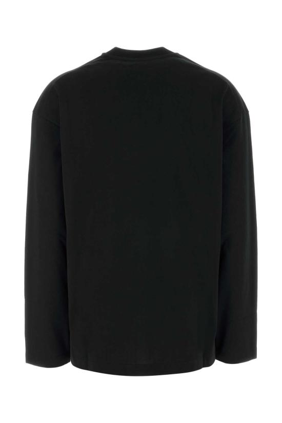 26FW 질샌더 긴팔 티셔츠 J02GC0174J20348 001 Black - JIL SANDER