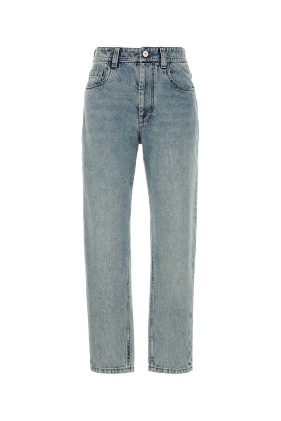 26SS 브루넬로 쿠치넬리 데님 팬츠 MA095P5319 C9387 Light Blue