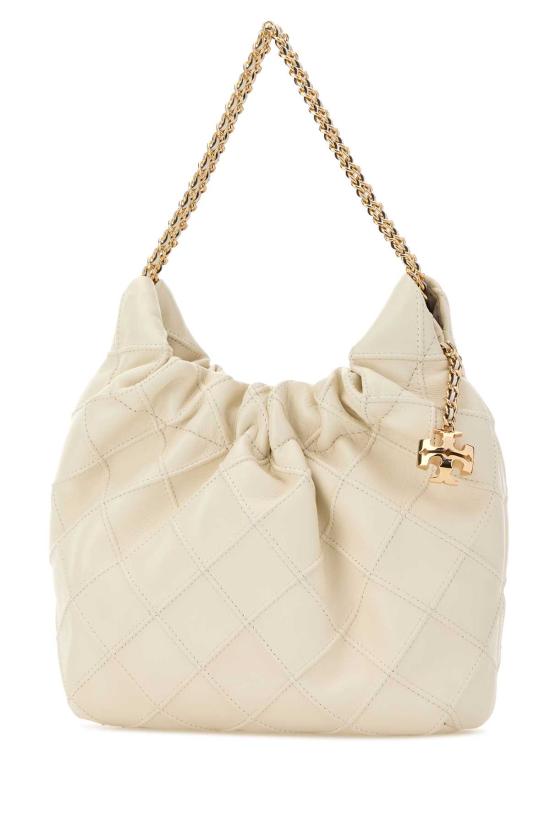 26FW 토리버치 에센셜 U 나일론 토트백 162451 252 White - TORY BURCH