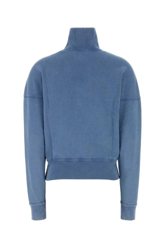 26FW 이자벨마랑에뚜왈 로스 코튼 스웨트셔츠 로스 코튼 스웨트셔츠 SW0093FAD1M04E BULB Light Blue - ISABEL MARANT ETOILE