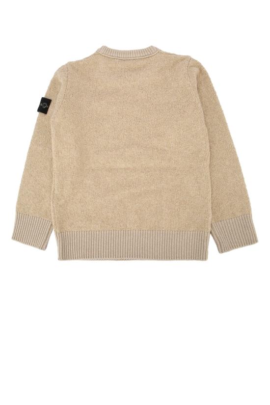 25FW [키즈] 스톤 아일랜드 캐시미어 니트 5100007M6 V0M95 SANDMELANGE - STONE ISLAND
