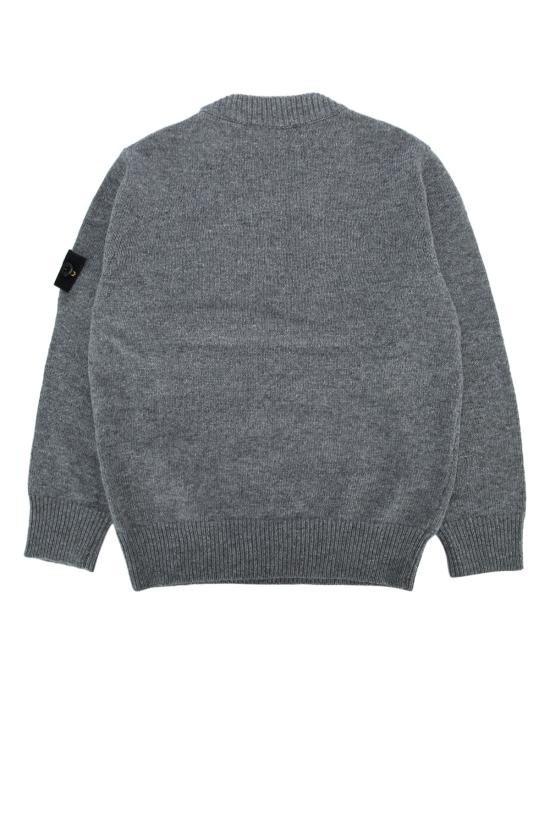 25FW [키즈] 스톤 아일랜드 캐시미어 니트 5100002M1 V0M67 MELANGEDARKGREY - STONE ISLAND