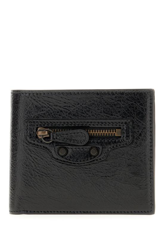 26FW 발렌시아가 남성지갑 8726662ABFY 1000 BLACK