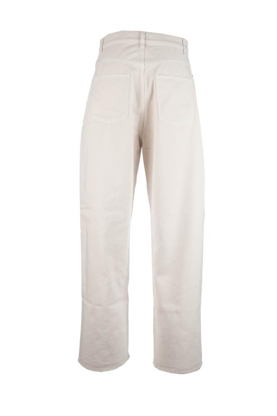26FW 피비 파일로 츄잉검 코튼 드롭 진 AP31CO3131 122CK CHALK - PHOEBE PHILO