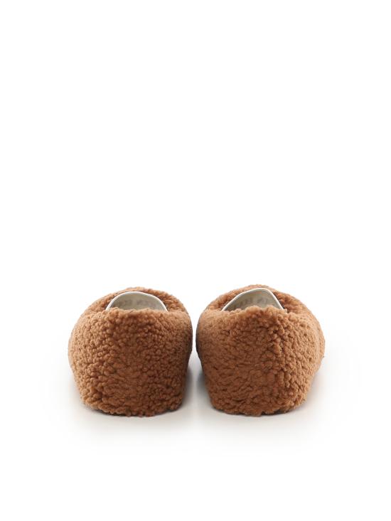 26FW 문부츠 시어링 퍼 발레리나 플랫슈즈 80D2400010 M008 COGNAC - MOON BOOT