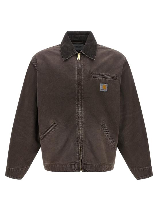 26FW 칼하트 WIP 데님 자켓 I0352803TW17 Brown