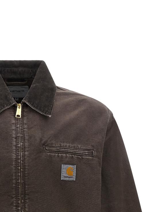 26FW 칼하트 WIP 데님 자켓 I0352803TW17 Brown - CARHARTT WIP