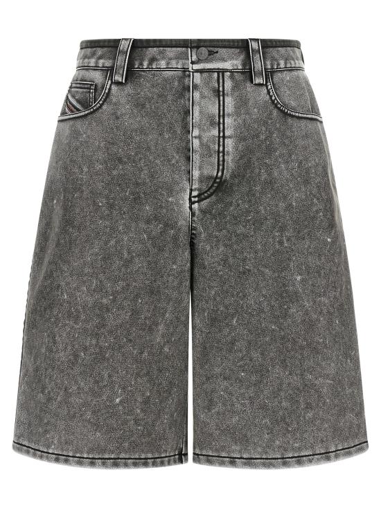26FW 디젤 데님 숏팬츠 A231940LJCT900 Gray