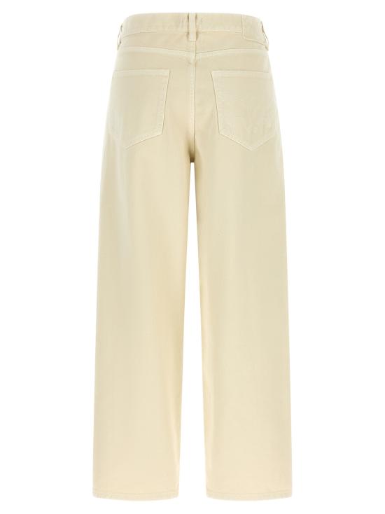 26FW 핑코 데님 팬츠 103857A3KUC21 Beige - PINKO