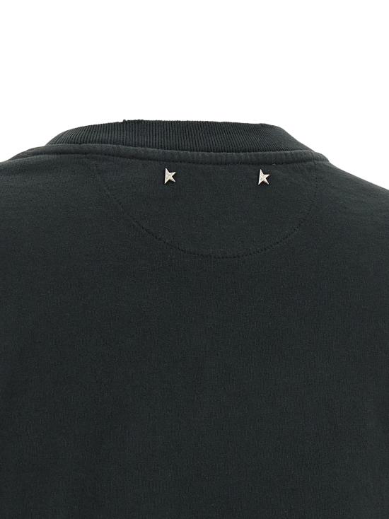 26FW 골든구스 반팔 티셔츠 GWP01874P0018979045690456 Black - GOLDEN GOOSE
