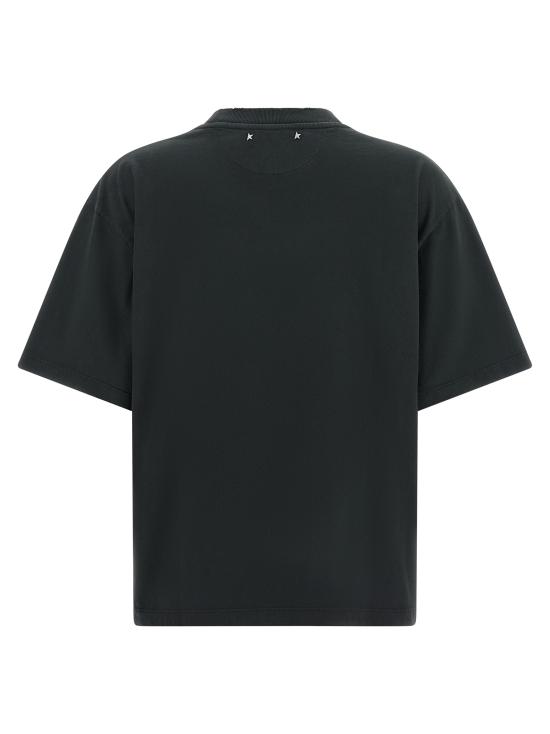 26FW 골든구스 반팔 티셔츠 GWP01874P0018979045690456 Black - GOLDEN GOOSE