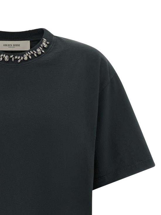 26FW 골든구스 반팔 티셔츠 GWP01874P0018979045690456 Black - GOLDEN GOOSE