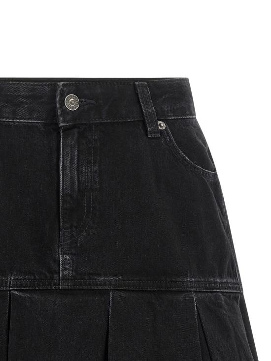 26FW 디젤 숏 스커트 A206550BEBQ02 Blue - DIESEL