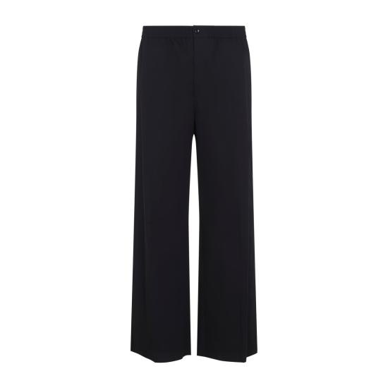 26FW 셀린느 코튼 & 리넨 클로스 트라우저 RP0TA3318 38NO BLACK - CELINE