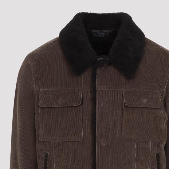 26FW 톰포드 자켓 OBS083 FMC330 EBP LIGHT BORWN - TOMFORD