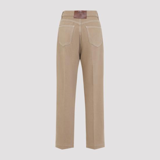 26FW 셀린느 데님 팬츠 RP0HY789D GJX6 LATTE LIGHT STONE WASH - CELINE