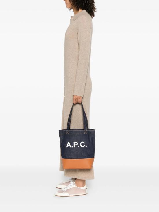 26FW 아페쎄 악셀 스몰 토트백 COHLO M61568 CAF CARAMEL - A.P.C.