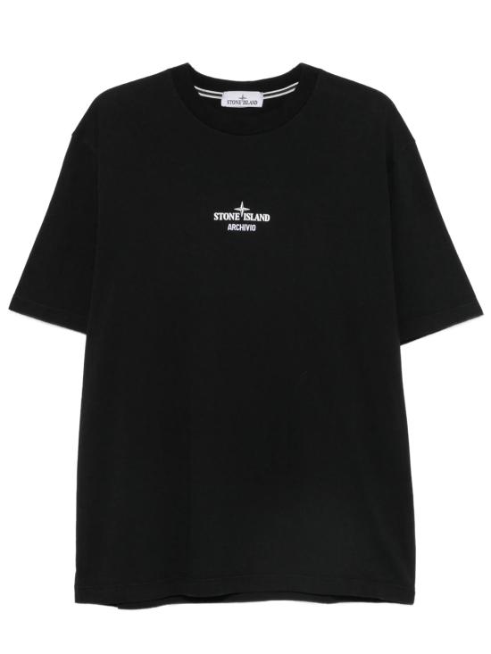 26FW 스톤 아일랜드 반팔 티셔츠 L2S152100033 S0091 V0029 BLACK