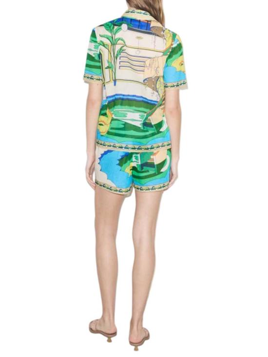 26SS 토리버치 숏팬츠 180982366 BLUE - TORY BURCH