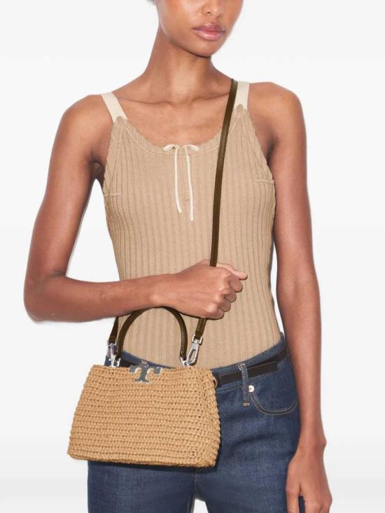 26SS 토리버치 라피아 사첼백 178747911 HONEYCOMB - TORY BURCH