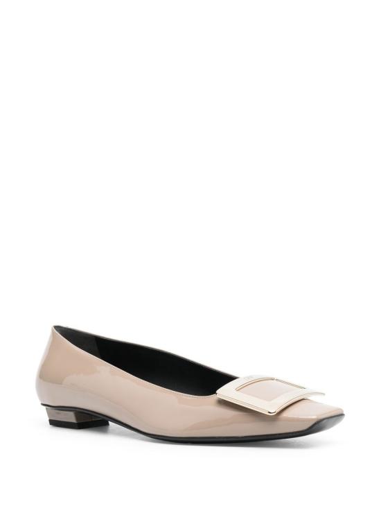 26FW 로저비비에 플랫 슈즈 RVW00700920 D1PC415 BEIGE - ROGER VIVIER