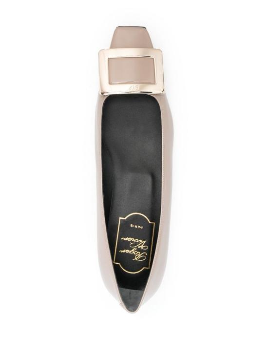 26FW 로저비비에 플랫 슈즈 RVW00700920 D1PC415 BEIGE - ROGER VIVIER