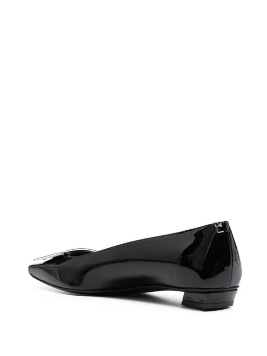 26FW 로저비비에 플랫 슈즈 RVW00700920 D1PB999 BLACK - ROGER VIVIER