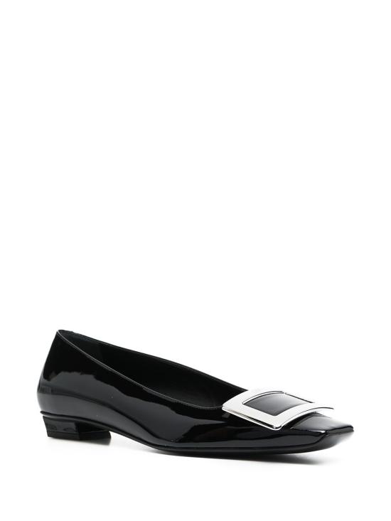 26FW 로저비비에 플랫 슈즈 RVW00700920 D1PB999 BLACK - ROGER VIVIER
