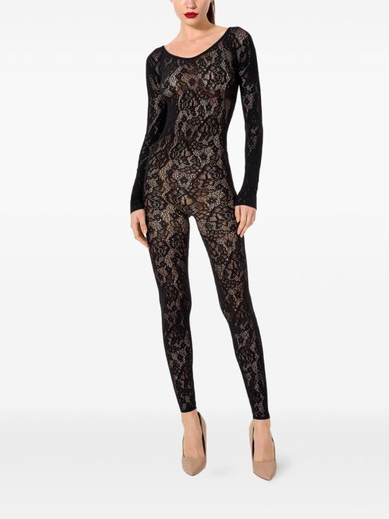 26FW 월포드 점프수트 53410 7005 BLACK - WOLFORD